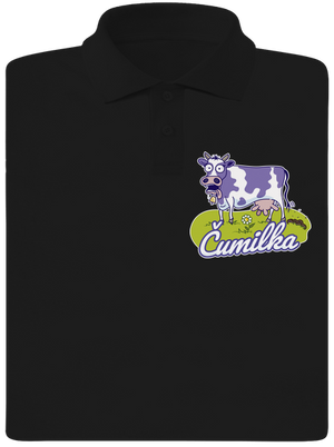 Čumilka pánska polokošeľa Black