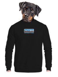 unisex mikina bez kapucne