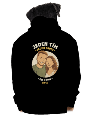 pánska mikina na zips