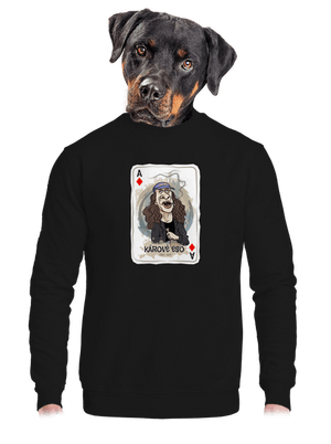 unisex mikina bez kapucne