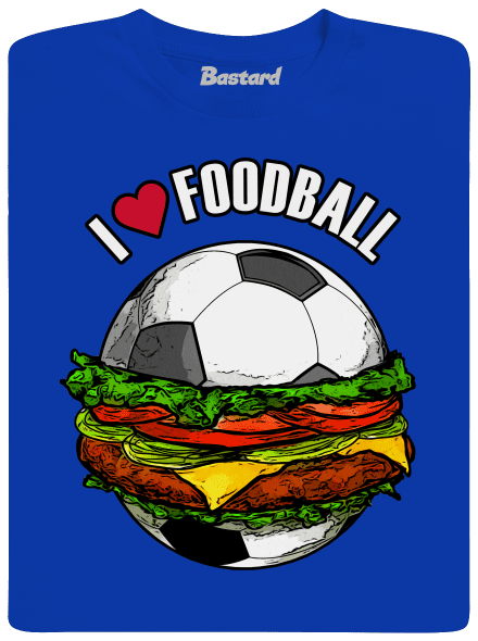 Foodball detské tričko Royal Blue