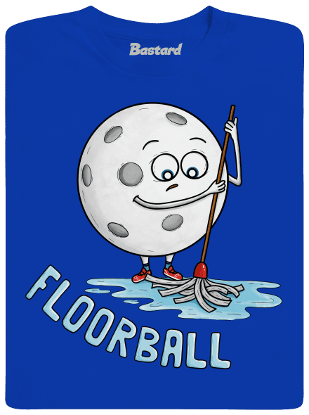 Floorball pánske dlhý rukáv Royal Blue