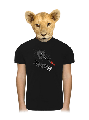 Dart(h) detské športové tričko Black
