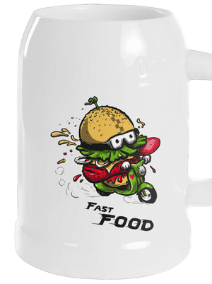 Fast Food polliter White