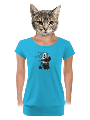 dámske tričko s lemom