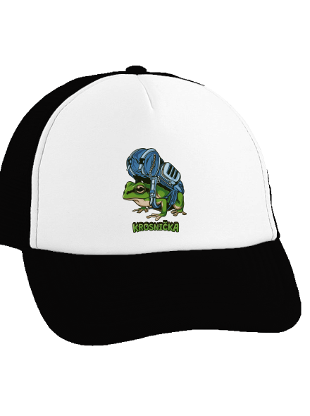 Krosnička šiltovka truckerka Black cap