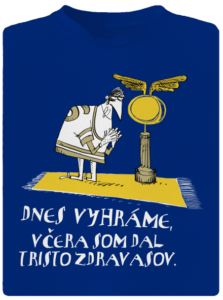 Dnes vyhráme pánske športové tričko Royal Blue Mal