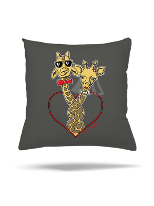 Žirafy vo zväzku vankúš Gray Pol