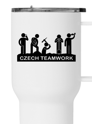 Czech Teamwork termohrnček White