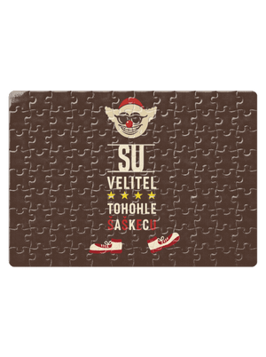 Velitel šaškecu puzzle White