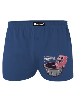 Vo forme pánske trenky Blue