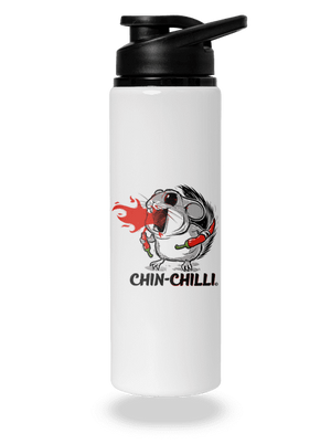 Chinchilli flaša na vodu White
