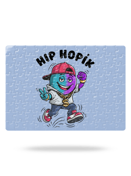 Hip Hopík puzzle White