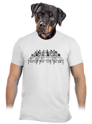 Cimrman: Debil, blbeček pánske tričko White