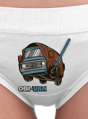 Obi Van dámske nohavičky White