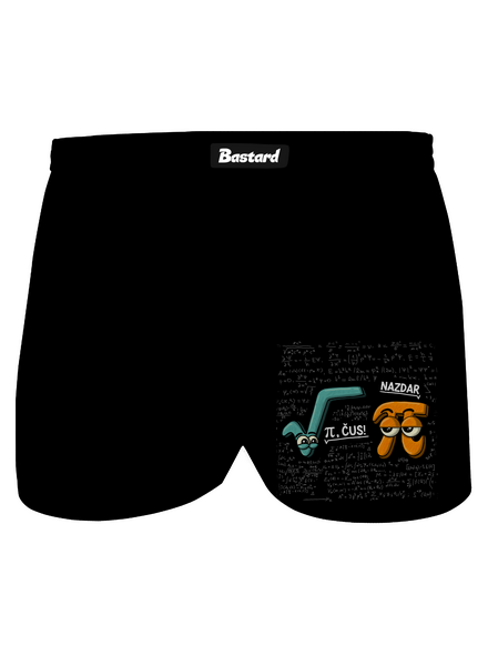 Pí, čus! pánske trenky Black