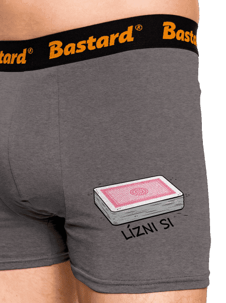 Lízni si boxerky Gray Melange