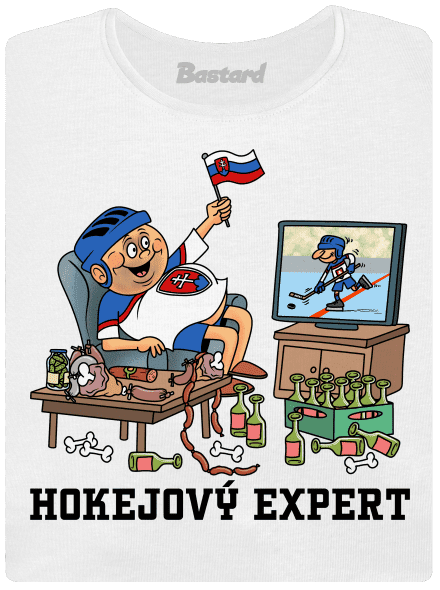 Hokejový expert dámske tričko White