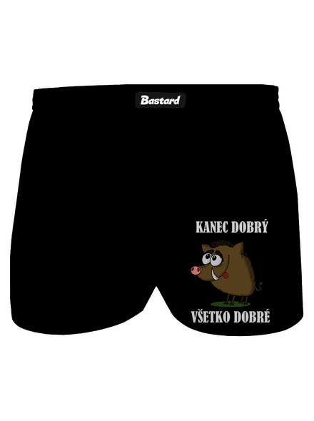 Kanec dobrý pánske trenky Black
