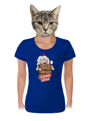 Osudová láska dámske tričko Royal Blue Mal