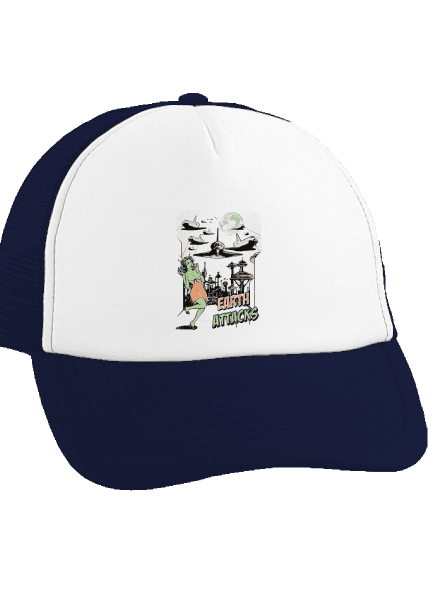 Zem útočí šiltovka truckerka French Navy cap