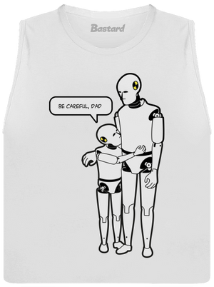 Sirota dámske tielko voľné White