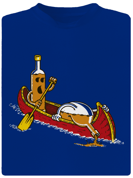 Rumáci pánske športové tričko Royal Blue Mal