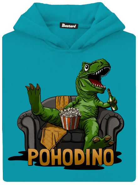 Pohodino detská mikina klokanka Hawaiian Blue