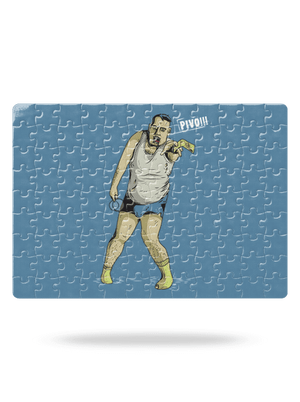 Beer zombie puzzle White