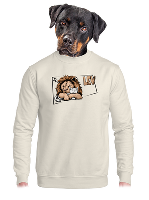 unisex mikina bez kapucne