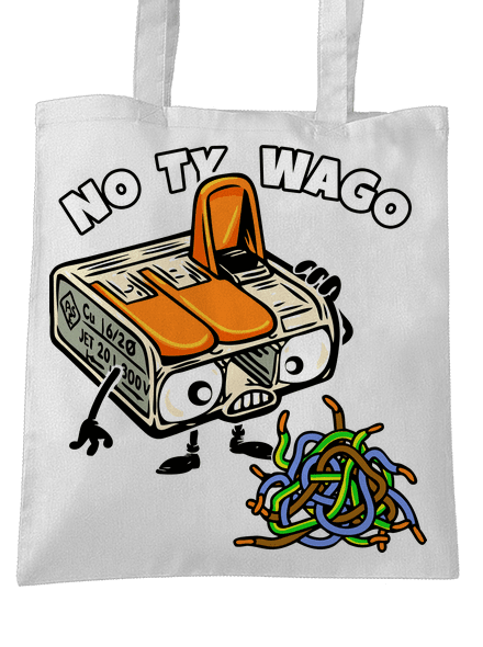 Wago svorka taška White