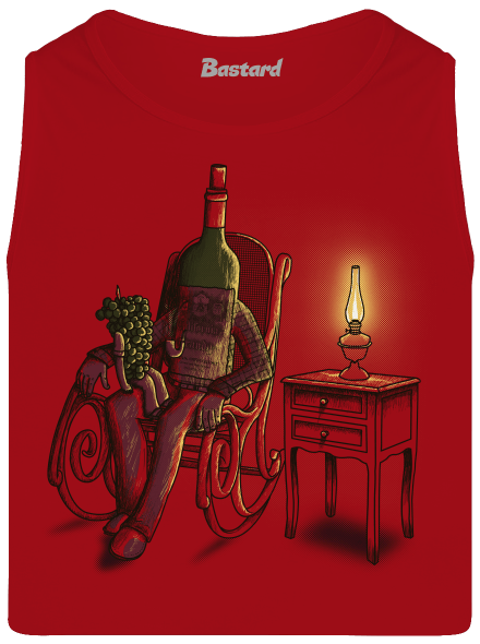 Dedo, rozprávaj pánske tielko Red