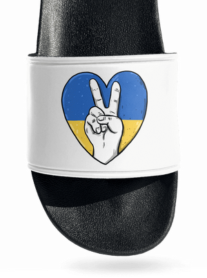 Ukrajina - Mier šľapky White