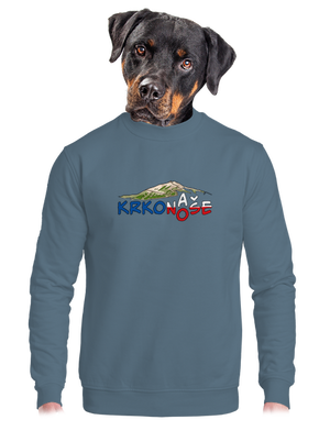 unisex mikina bez kapucne