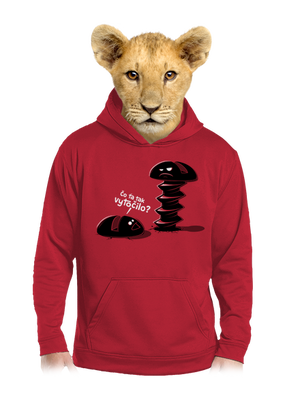 detská mikina klokanka