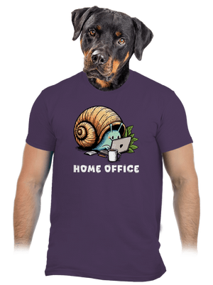 Slimákov home office pánske tričko Urban Purple