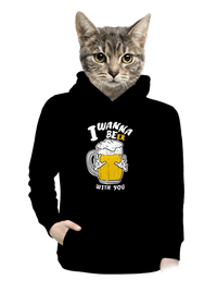 dámska mikina klokanka