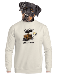 unisex mikina bez kapucne