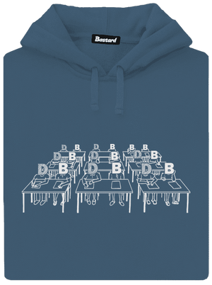 Cimrman: Debil, blbeček dámska mikina klokanka Denim