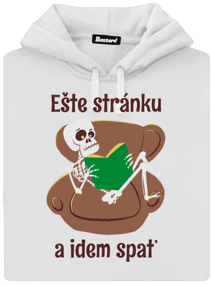 Ešte stránku dámska mikina klokanka White