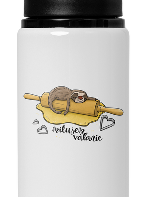 Milujem váľanie flaša na vodu White