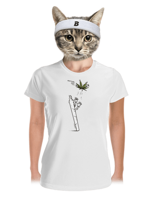 Džoint a syn dámske športové tričko White