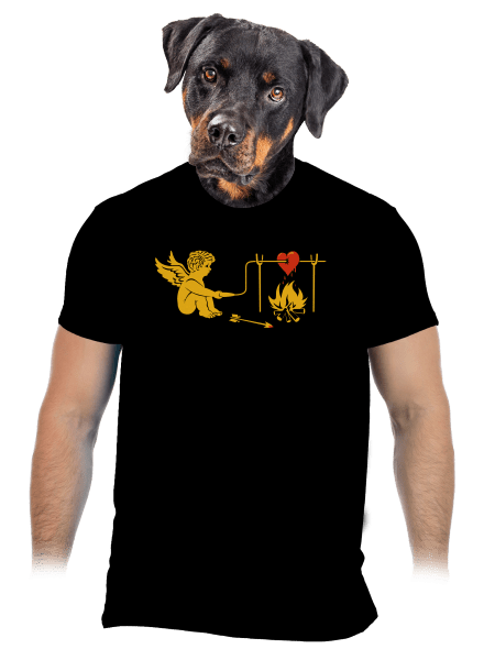 Amorek pánske tričko Black