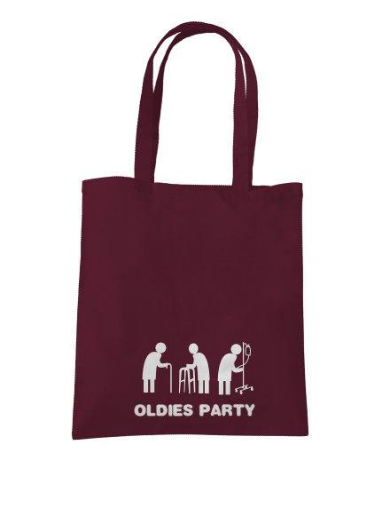Oldies party taška Burgundy