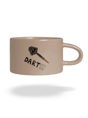 Dart(h) hrnček makronka Brown Macaron