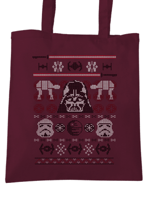 Vader na svetri taška Burgundy