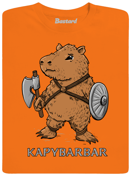 Kapybarbar detské tričko Orange