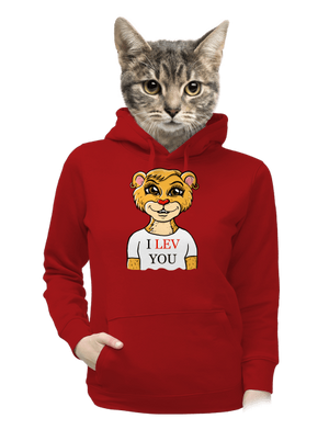 dámska mikina klokanka