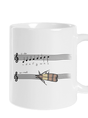 A - moll klasický hrnček White