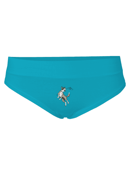 Lietajúci tanier dámske nohavičky Turquoise